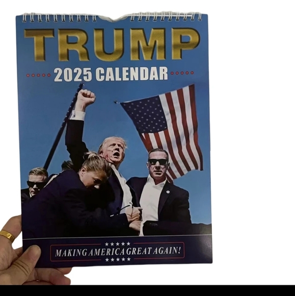 2025 Calendar, 2025 Wall Calendar, President Campaign, Funny Calendar - Picture 3 of 3